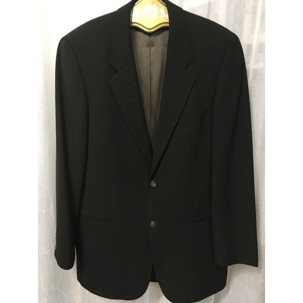 Hugo Boss Men's Blazer 100% Wool 2 Button 6 Pocket Suit Blazer Size 40 T